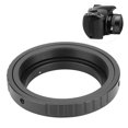 thumbnail image 1 of Durable Black Eyepiece Adapter, Telescope Eyepiece Adapter, Manual M48x0.75 For Camera DSLR, 1 of 8