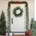 thumbnail image 3 of CuiLiyq 5.9 Ft Christmas Cedar Pine Garlands, Artificial Cedar Greenery Garland, for Table Mantle Wall Indoor Outdoor Christmas Decorations, 3 of 6