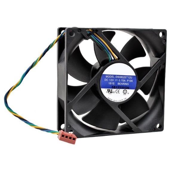 DS08025T12U 8cm 80mm fan 80x80x25mm DC12V 0.70A 4pin Cooling fan