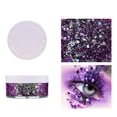 thumbnail image 1 of Hot6sl Ofertas de La Semana Sombra de Ojos y Camaleones de Lentejuelas de Colores, Gel En Crema para Rostro, Cuerpo, Cara, Discoteca, Maquillaje de Escenario, 50 G, 1 of 1