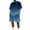 Blue#80511BB, variant on Men's 2 Piece Short Sets Striped Summer Two Piece Summer T Shirt & Shorts Set Athletic Casual Beach Outfit Two Piece Summer Set