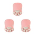 thumbnail image 2 of Redempat Cat Paw Mouse Mat Safe Unique For Wrist Support Non-slide Bottom DS-015 pink gray 3Set, 2 of 6