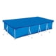 thumbnail image 1 of Cubierta de piscina rectangular, cubierta de piscina inflable para remar al aire libre, cubierta de piscina familiar 304cmx205cm, 1 of 7