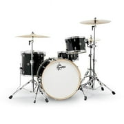 Gretsch Import 775204 4 Piece Catalina Club Drum Shell Pack, Piano Black