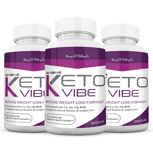 (3 Pack) Keto Vibe Pills for Weight Loss Formula, Keto Vibe Supplements