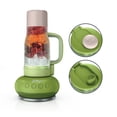 thumbnail image 3 of Ninja BlendBOSS 26-Oz Personal Blender, for Smoothies & Frozen Drinks, Travel Tumbler with LeakProof Lid and Chug Spout, Auto-iQ Technology, 1200PW, DB301GN Watermelon Bubblegum, 3 of 17