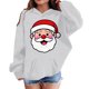 thumbnail image 1 of Sudadera con capucha para niñas y niños, sudadera de manga larga con cuello redondo y estampado de moda, jersey con bolsillo, sudadera de poliéster para niñas, 1 of 8