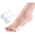 thumbnail image 1 of Small Toe Separator Stretcher Bunion Splint Straightener Alignment Gel Silicone (3), 1 of 2