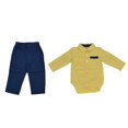 thumbnail image 4 of Traje De Caballero Para Bebé, Conjunto De Pantalones Y Camisas De Niño Elegantes Bonitos Y Sencillos A La Moda, Conjunto De Costuras Finas Para Niños Y Fiestas De Cumpleaños EOTVIA NO, 4 of 7
