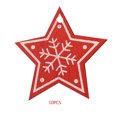 thumbnail image 5 of Injueey 10 Uds Año Nuevo árbol De Navidad De Natural adorno colgantes De regalos alces decoración De Navidad Adornos De Navidad Kits de decoración para fiestas No.10 Injueey JR0959-10, 5 of 5