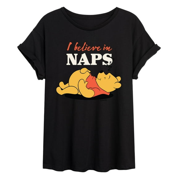 Winnie The Pooh - I Believe in Naps - Women's Oversized T-Shirt