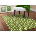thumbnail image 6 of Mainstays Bright Eyed Suzy Polypropylene Grasshopper Green/White Indoor Area Rug, 45" x 66", 6 of 6