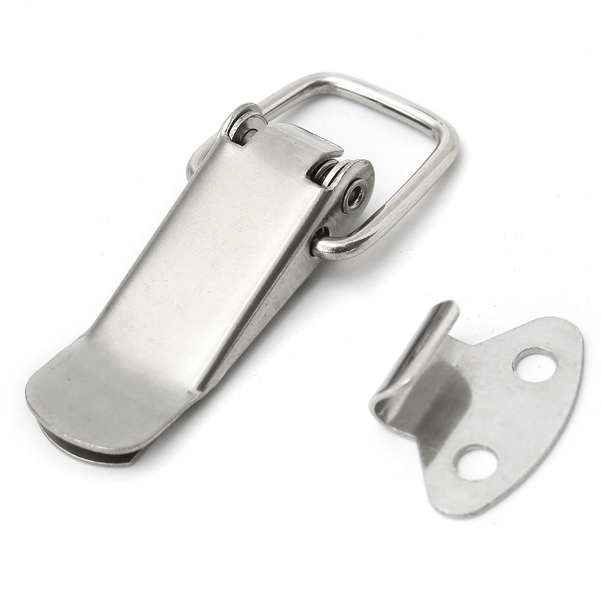 Generic 4 Set Stainless Spring Loaded Toggle Case Box Chest Trunk Latch Catch Clamp Clip