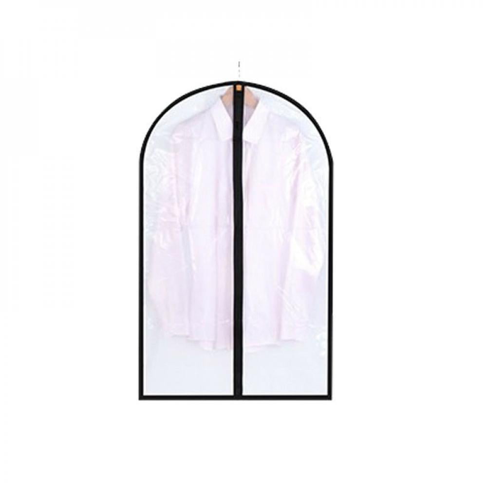 Details about   Clear Dust-proof Dress Clothes Cover Suit Dress Garment Bag Storage Protector O 
