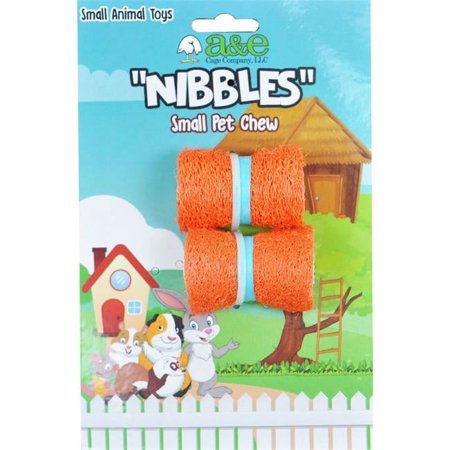 UPC: 0644472009620 | A E Cages Nibbles Small Animal Loofah Chew Toy