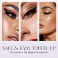 thumbnail image 6 of Lásh Glue Liner Pen – Waterproof EyéLásh Glue Pen with Applicator, Latex Free Lásh Glue Liner Pen for False Láshes, Face Jewels & Glitter, Strong All-Day Hold, Smudge-Proof 1PC*2 Makeup Organizers, 6 of 8