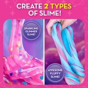 Barbie Slime Science Kit with Glitter and Fluffy Slime Accessories by Blue Marble