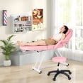 thumbnail image 4 of Gymax 73'' Facial Chair w/ Hydraulic Stool Adjustable Backrest & Legrest, 4 of 10