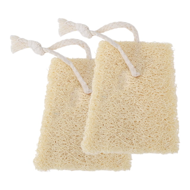 Ofertas Únicas 2 Pcs Esponja de Cocina Durable para Mujeres en Amarillo Lufa