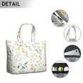 thumbnail image 5 of Sunflower Daisy Pattern Duffel Vintage Floral Print Travel Bag, , Lightweight, Multipurpose, 5 of 5