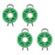 thumbnail image 1 of Juego de 4 rodillos guía para elevalunas eléctrico delantero para Saab 9-5, 9-3 y 900 s202412244304, 1 of 5