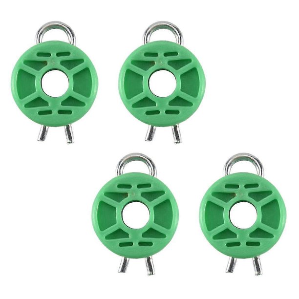 Juego de 4 rodillos guía para elevalunas eléctrico delantero para Saab 9-5, 9-3 y 900 s202412244304
