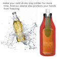 thumbnail image 2 of 4 Pack Beer Insulator Sleeve Keep Drink Cold,Zip-Up Jackets,Beer Cooler Sleeves,Neoprene Cover, 2 of 10