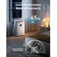 thumbnail image 3 of DREO Portable Air Conditioner 8000 BTU ASHRAE (5000 BTU DOE), Drainage-free Cooling, 45dB Quiet Smart Standing AC for Room, APP/Voice/Remote, 24H Timer with Fan/Dehumidifier, Covers up to 150 sq. ft, 3 of 12