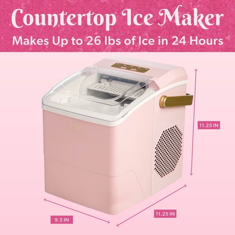 Paris Hilton Portable Countertop Ice Maker, 26 lbs/Day photo 7