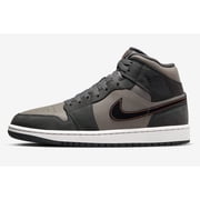 Jordan Mens Air Jordan 1 Mid SE High-Top Basketball Sneakers Size 10