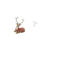 thumbnail image 6 of CarpNettore Reindeer Elk Tabletop Ornament Deer Figurine Statue for Living Room Office Bedroom Farmhouse Miniature Dollhouse Round Table Decorations, 6 of 7