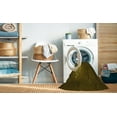 thumbnail image 2 of Ahgly Company Machine Washable Indoor Round Transitional Dark Yellow Green Area Rugs, 8' Round, 2 of 7