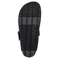 thumbnail image 3 of Time and Tru Women's Buckled Microfiber Clogs, 3 of 7