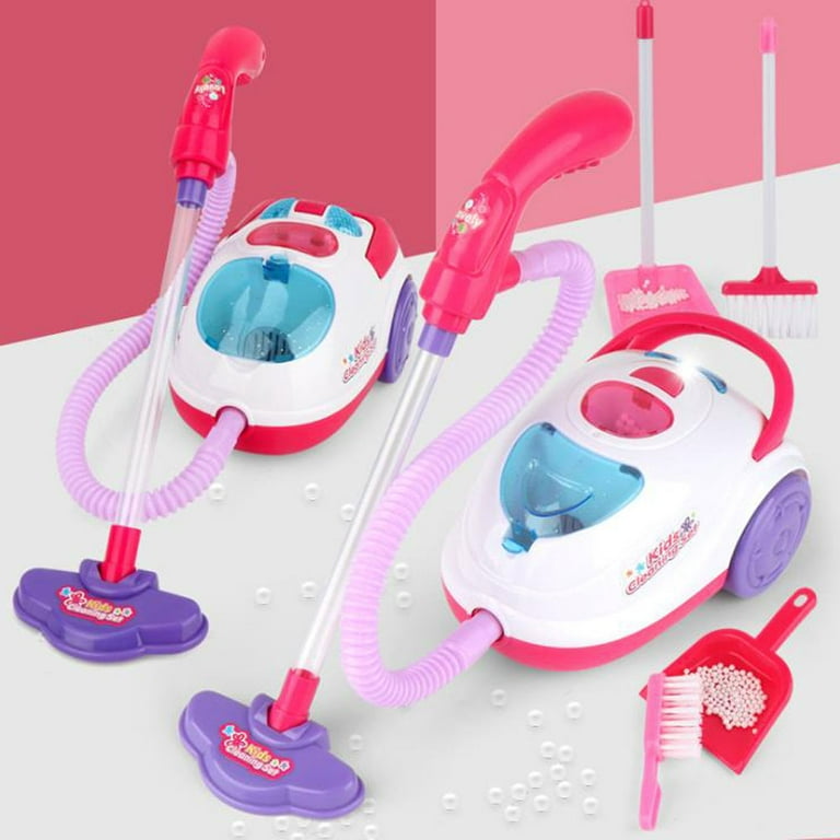 Nuolin Children'S Simulation Vacuum Cleaner Mopping Bucket Broom