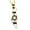 Yellow, variant on Sterling Silver Israel Map Necklace, Jewish Star of David Pendant, Blue and White Enamel, Silver Chain (Silver)