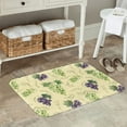 thumbnail image 7 of Vsdgher Green And Purple Grapes Flannel Anti-Slip Floor Mat Comfort Mat Outdoor Rug, Indoor Outdoor Rugs for Home, Office, Laundry 16''x24''in, 7 of 7