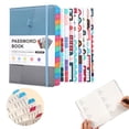 thumbnail image 2 of BinKFF Password Book with Colorful Alphabetical Tabs, Password Books for Seniors, Password Keeper Book for Computer and Internet Address Website Login, 5.9''x 8.4'', 2 of 9
