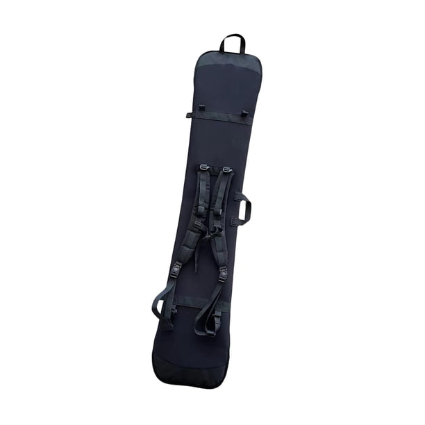 Esquí Snowboard Bolsa Estuche de transporte Accesorios Protector desmontable Almacenamiento 163 cm Cubierta para actividades al aire libre