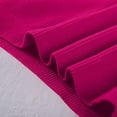 thumbnail image 4 of QUNYINEY Crop Tee Shirts for Women Pink Short Sleeve Summer Ribbed Shirt V Neck Casual Yoga Loose Fit Tops, 4 of 6