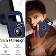 thumbnail image 2 of KOMI for Google Pixel 9 Case/Google Pixel 9 Pro Case, Slim Fit Military Grade Shockproof Case for Pixel 9/9 Pro with Ring Holder Kickstand Protective Phone Case for Google Pixel 9/9 Pro, Blue, 2 of 5