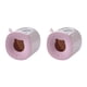 thumbnail image 3 of Bearachild Soporte para cepillos de dientes, organizador de cepillos de eléctrico de drenaje, soporte de almacenamiento para baño Rosado Cornamenta 2piezas, 3 of 6