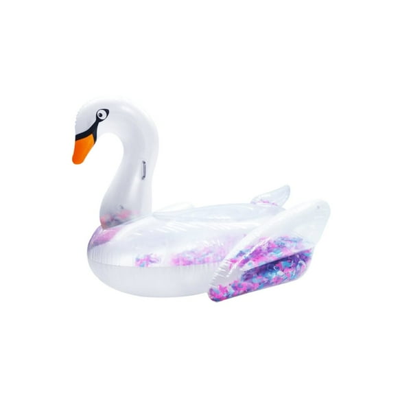 Cisne Inflable Salvavidas Jumbo Importadora La Merced Flotador Montable