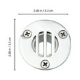 thumbnail image 2 of 1 Set Practical Deck Drainage Plug Deck Drainage Cover Deck Floor Drain, 2 of 8