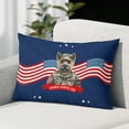 thumbnail image 2 of Happy Father's Day Honoring Veterans Cairn Terrier in Army Uniform Pillowcase Double Sided Cairns Dog Lover Pillow Case Covers - 13007, 2 of 3