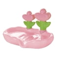 thumbnail image 1 of Jabonera con forma de flor, de drenaje rápido, para cocina, baño, con diseño floral, para decoración de encimeras, de plástico, para barra de champú, para ducha, caja de jabón, 1 of 7