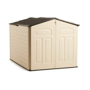 Rubbermaid 96 Cubic Feet Low-Profile Slide Lid Outdoor Storage Shed | 1800005