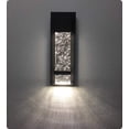 thumbnail image 4 of Ciata Modern Wall Sconce Matte Black Finish Integrated LED Bubble Glass, 4 of 4