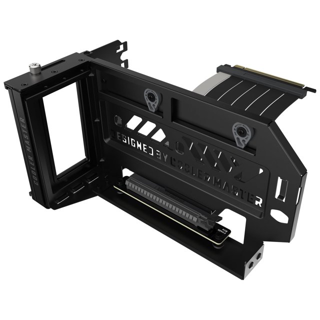 Kit De Soporte De Gpu Vertical Cooler Master V3 Para Carcasa De Pc E-Atx/Atx/Matx Y Dispositivos Pci-E 4.0 Soporte De Tarjeta De Vídeo Modular Ajustable Soporte De Acero Sgcc Grueso Cable Elevador De