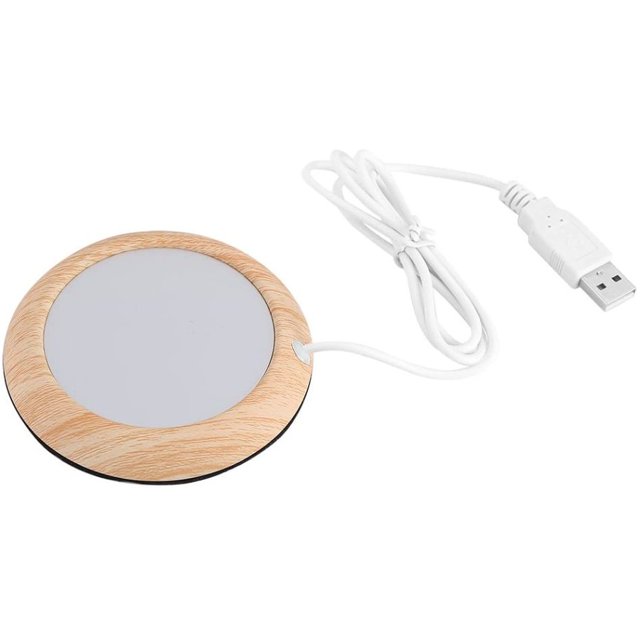 Calentador de taza USB, calentador eléctrico de taza de té y café para oficina/hogar Namotu LKX-0195-1