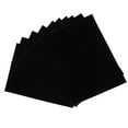 thumbnail image 1 of Paño flocado, 10 piezas Paño flocado autoadhesivo negro pegajoso Paño flocado autoadhesivo Integración sin costuras, 1 of 12